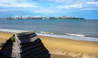 Maputo city view from Catembe