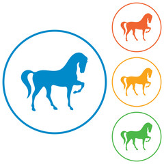 Obraz premium Horse icon