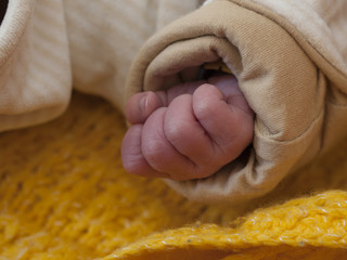 Faust eines Babys © Kathrin