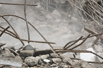 Building demolition