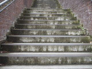 Fototapeta na wymiar Concrete steps