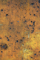 Aging painted surface