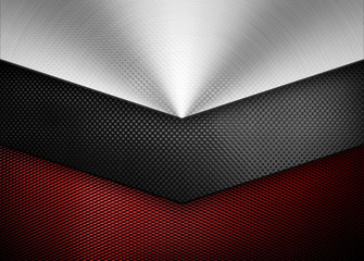 metal template design background