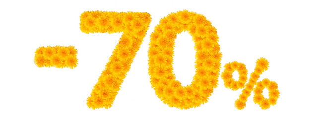 -70% Dandelions isolate