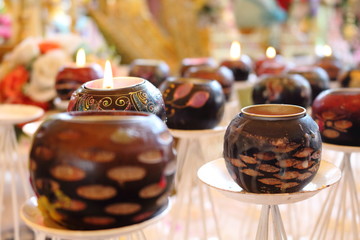 folk tradition candle feel relax and romantic