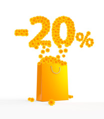 -20% Dandelions packet