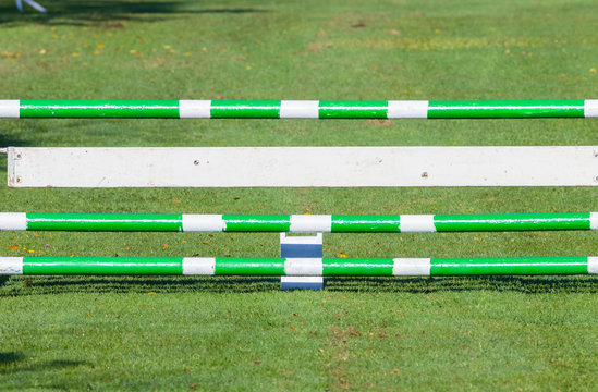 Show Jumping Equestrian Gate Poles
