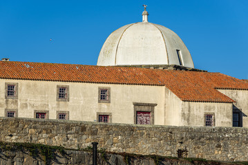 Fototapeta na wymiar Fort of Sao Joao da Foz in Porto city, Portugal