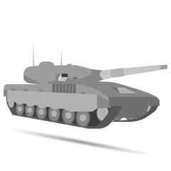vector image tank