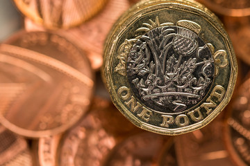 New British Pound Coin(2017 design)