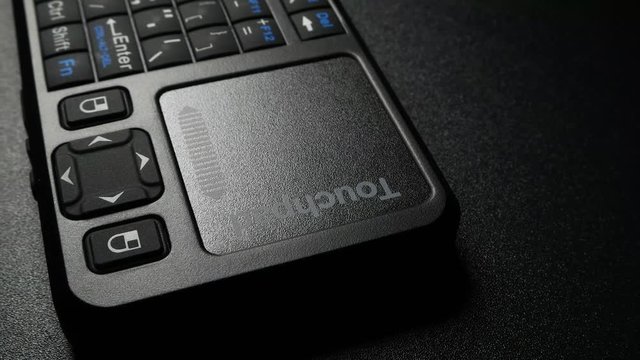 Mini Keyboard or Keypad close up 
