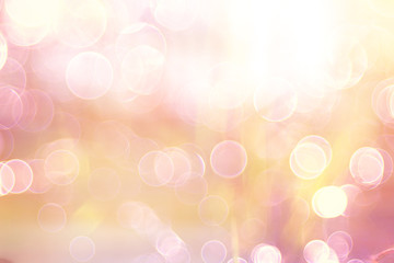 Blurred bokeh background design glare