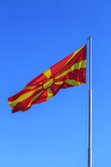 Macedonian national flag