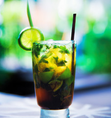 Mojito coctail