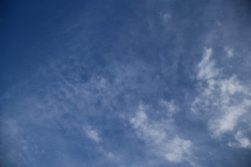 Blue Sky and White Cloud