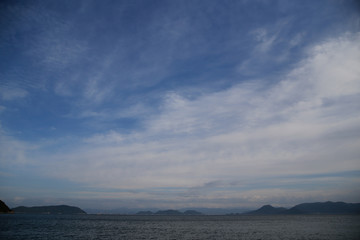 Obraz premium Sea and blue sky