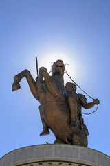 Obraz premium Monument of Alexander the Great, Skopje