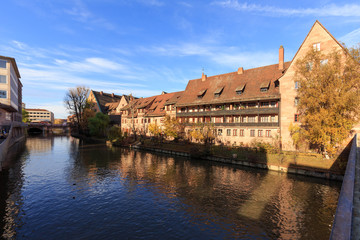 Nuremberg Autumn Fall Old Town