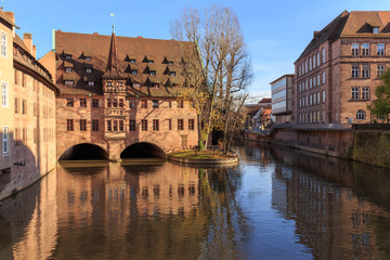 Nuremberg Autumn Fall Old Town