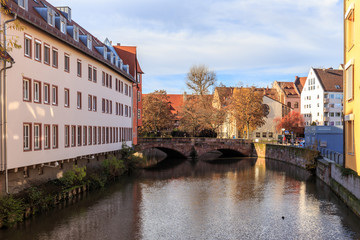 Nuremberg Autumn Fall Old Town