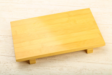 Wooden plate