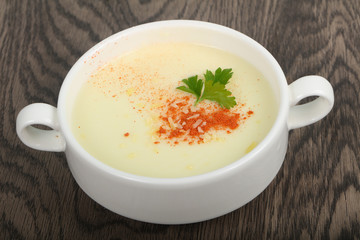 Cheese soup