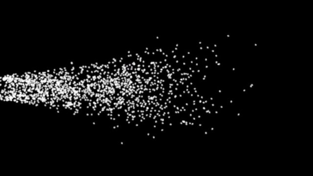 4k Abstract wind blowing drop snow granules background,soda droplet point dot dust bubble fireworks,spores bacteria microbes spa washing snowfall backdrop.