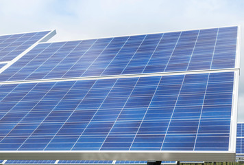 solar cells in power station alternative energy from the sun 