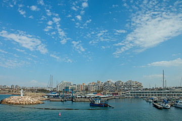 Fototapeta na wymiar Summery Mediterranean Coast