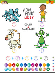 educational addition game for kids
