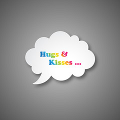 HUGS & KISSES Card