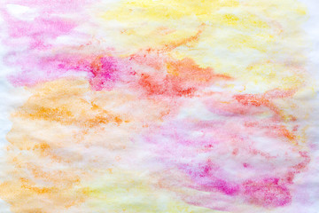 abstract painted colorful watercolor background