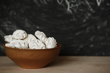 Homemade Meringue.  Meringue made with love