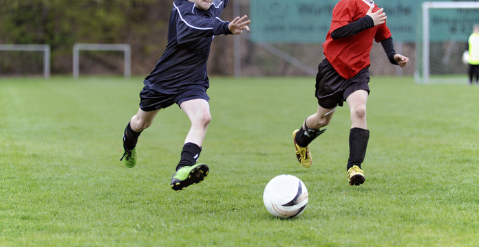 Spielszene Fu&szlig;ball