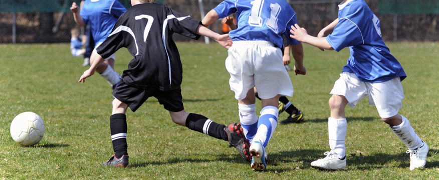 Spielszene Fu&szlig;ball