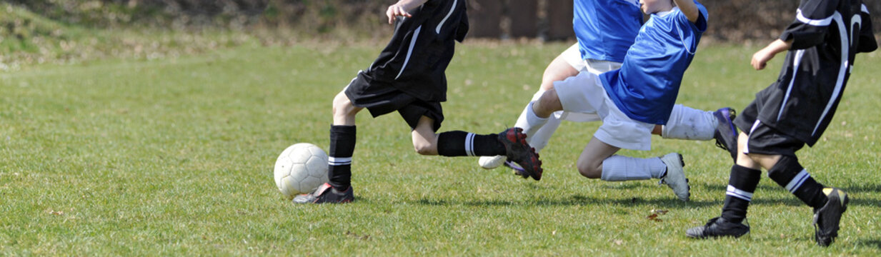Spielszene Fu&szlig;ball