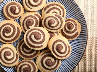 Chocolate rolls.