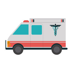 ambulance healthcare icon image vector illustration design 