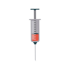 syringe healthcare icon image vector illustration design 