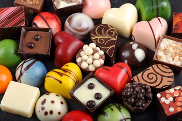 Chocolate candies