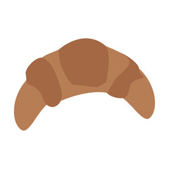 croissant pastry icon image vector illustration design