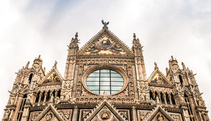 Fototapeta premium La Cathédrale de Sienne en Toscane