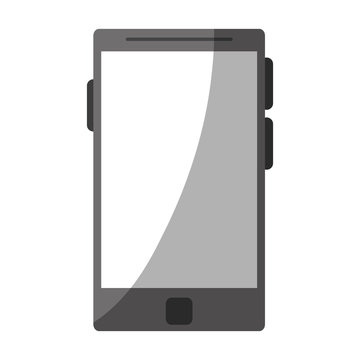 modern cellphone icon image vector illustration design