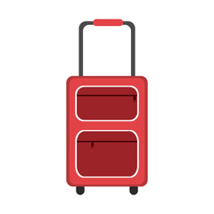 travel suitcase icon image vector illustration design