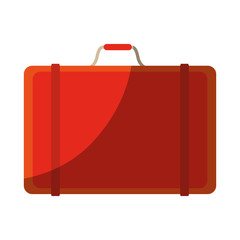 travel suitcase icon image vector illustration design