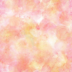 Seamless artistic pink background texture in pastel tones