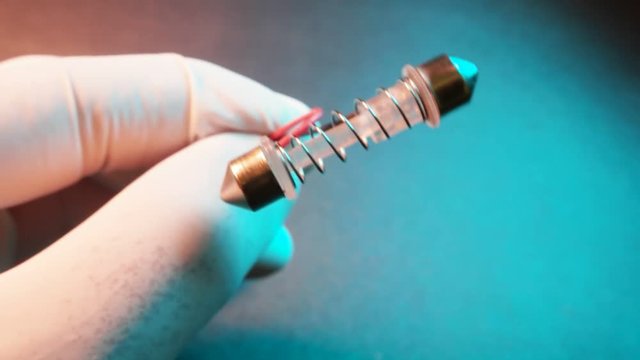 Close up of an electronic component
