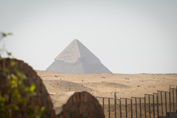 Fototapeta na wymiar The Great Pyramid of Giza, Giza, Egypt