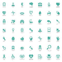 Icons Medicine and Organs