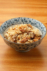 鰯の炊き込みご飯